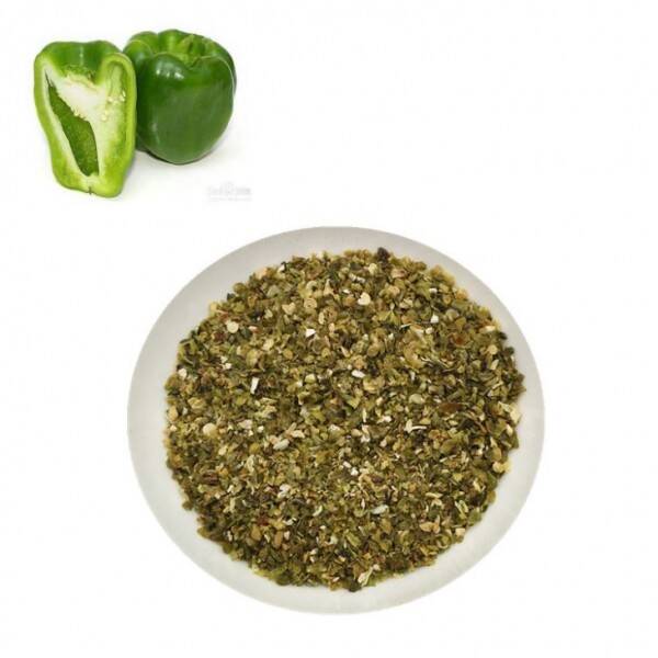 Dehydrated Green Peppers
