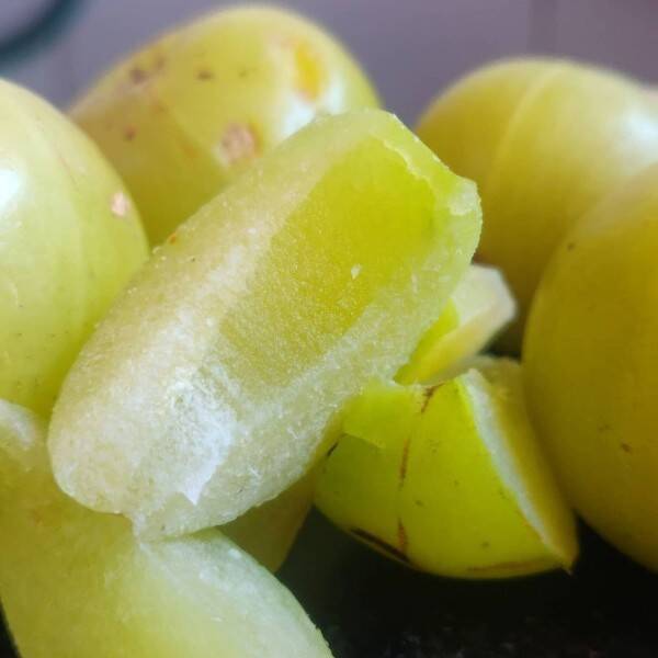 Frozen Gooseberries Iceland