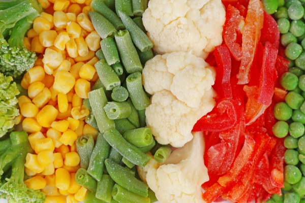 frozen vegetables lock in nutrients better than fresh vegetables