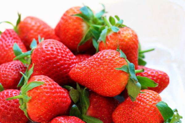 frozen strawberries